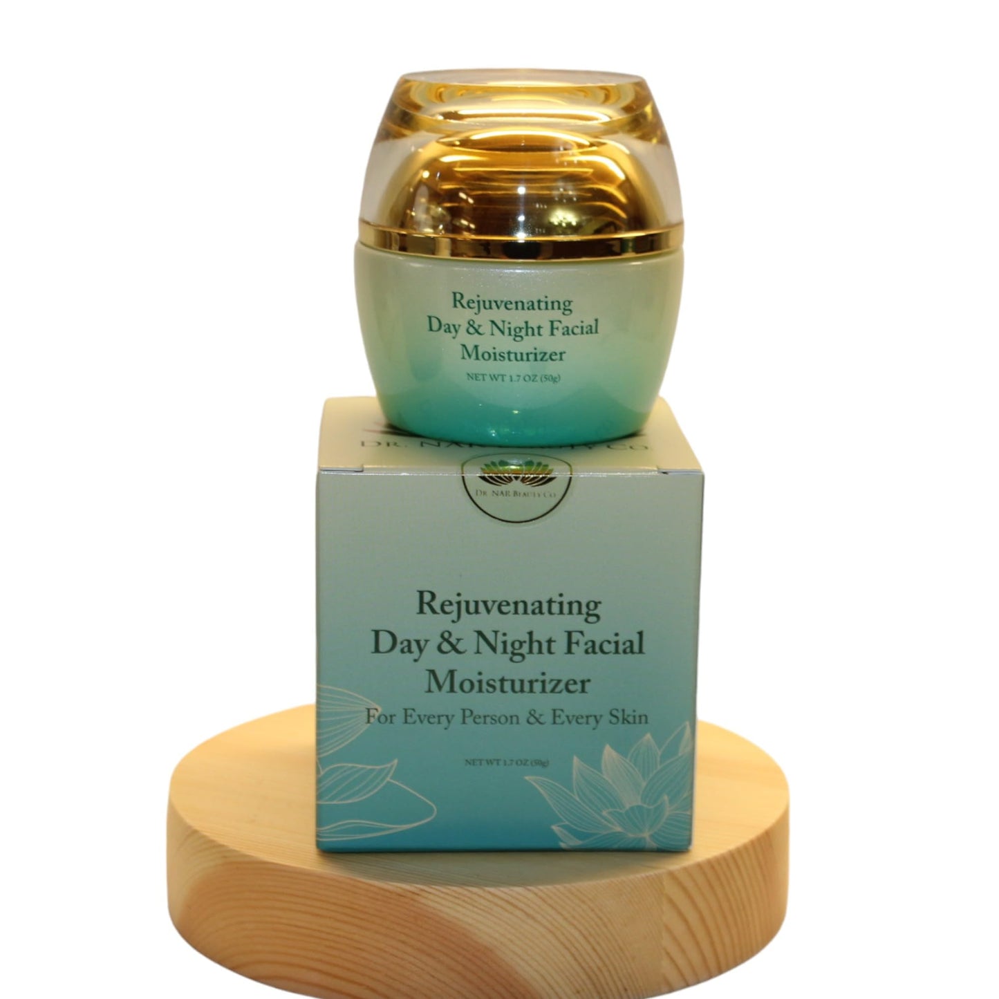 Dr. NAR Vegan Face Moisturizer – Clean Anti-Aging Cream with Bakuchiol, Niacinamide, Vitamin C & Hyaluronic Acid – Hydrating, Brightening & Firming for Sensitive Skin, 1.7 oz