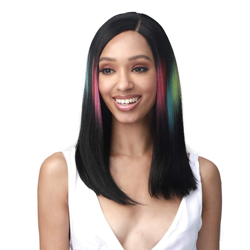 BOBBI BOSS LACE PART SYNTHETIC WIG MLF461 MAYAH (TD1B/RABO)