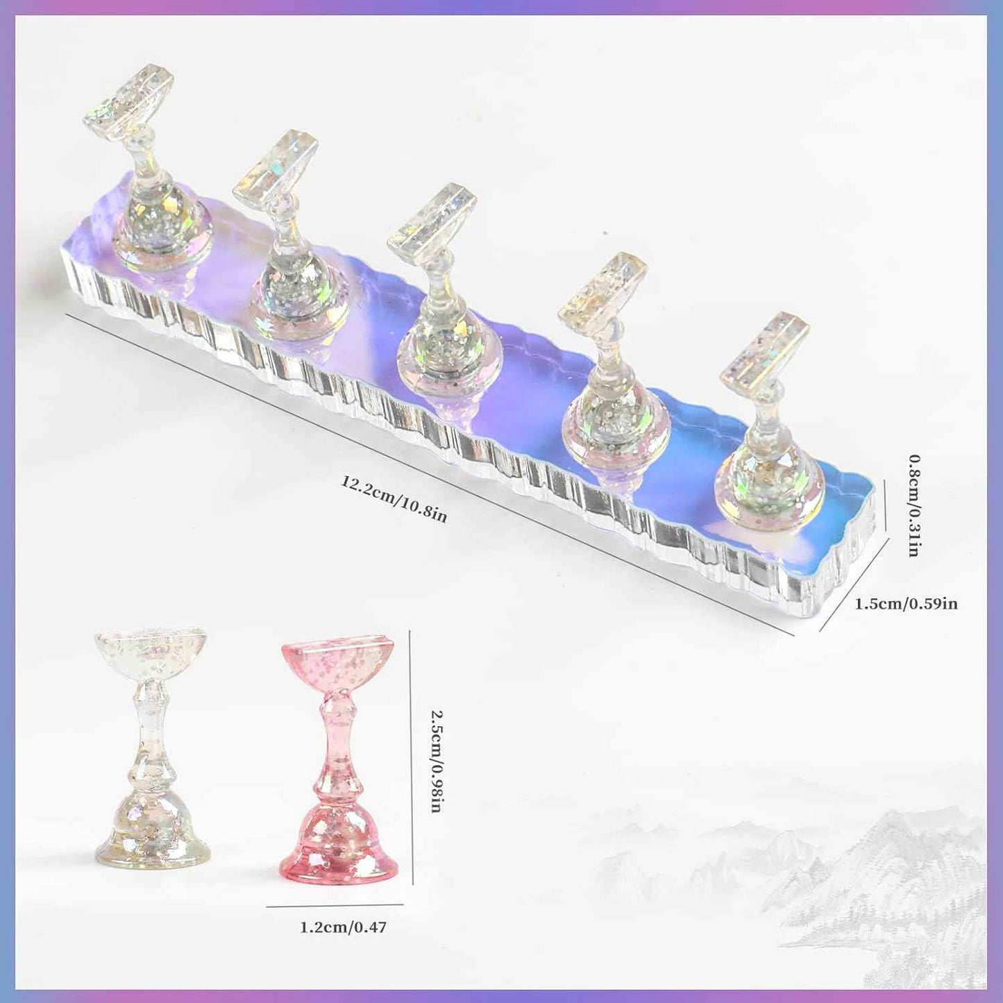 Nail Dust Collector Stand for Professional Nail Care - BQAN