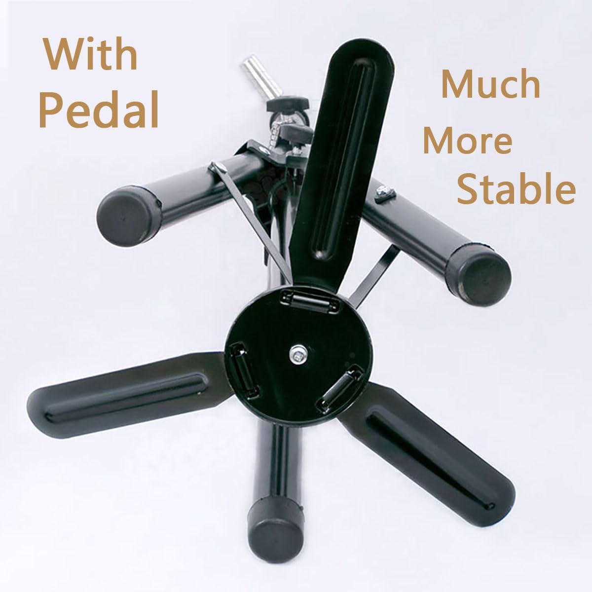 Wig Stand Tripod - Heavy Duty Adjustable Mannequin Holder for Styling | 55-Inch with Pedal