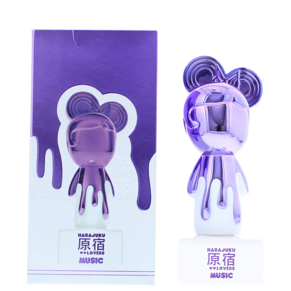 Harajuku Lovers Pop Electric Music for Women Eau de Parfum Spray, 1.7 Ounce