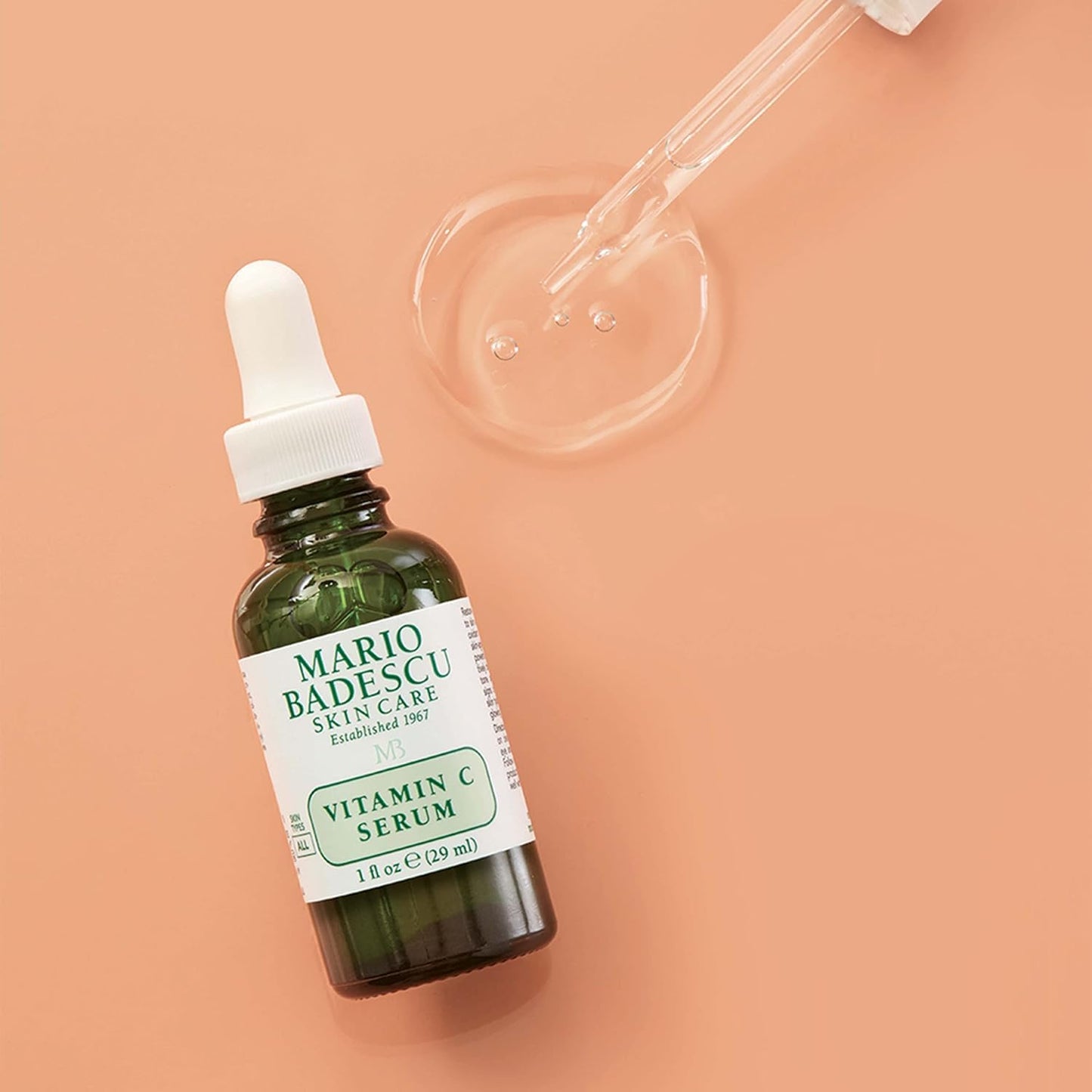 Mario Badescu Seaweed Night Cream & Vitamin C Serum Bundle, Hydrating Night Cream + Brightening Serum for Radiant, Youthful Skin, 2-Piece Skincare Set for Moisture, Firmness, and an Even Complexion