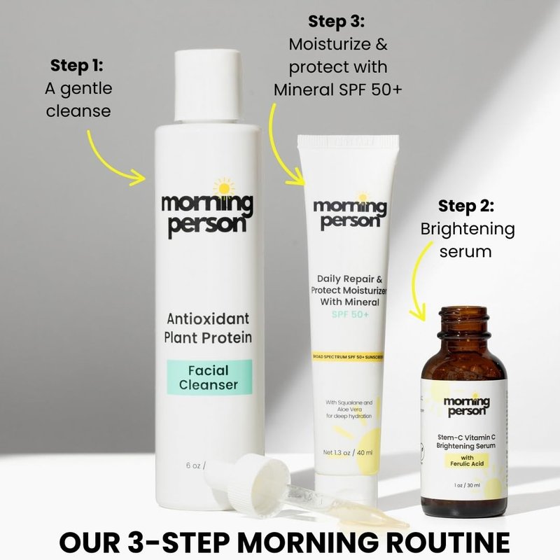 Mineral SPF 50+ Face Moisturizer - Non-Nano Zinc Oxide & Squalane | Fragrance-Free, Reef Safe | Ideal for Women 35+