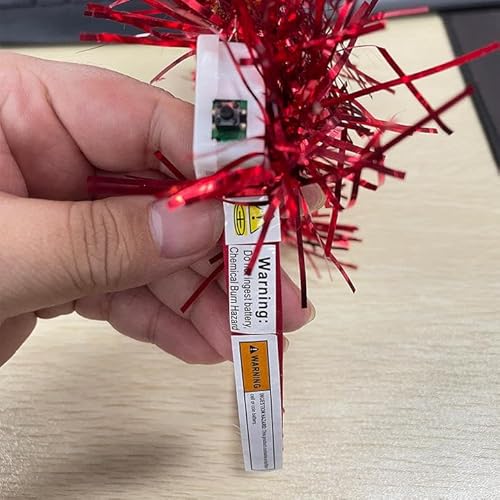 CLOACE Valentine's Day Heart Headband Light Up Red Hearts Hair Band LED Flower Party Featival Hair Accessoires for Women and Girls (Red)