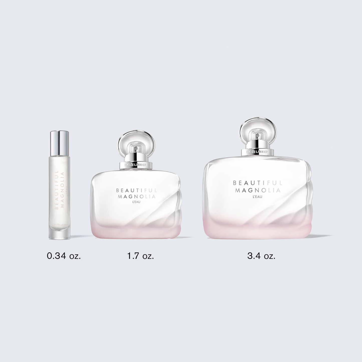 Estée Lauder Beautiful Magnolia L'Eau Eau de Toilette Spray with Notes of Lavender, Magnolia, Rose & Amber | Perfumes for Women, Travel Spray, 0.34 Fl Oz