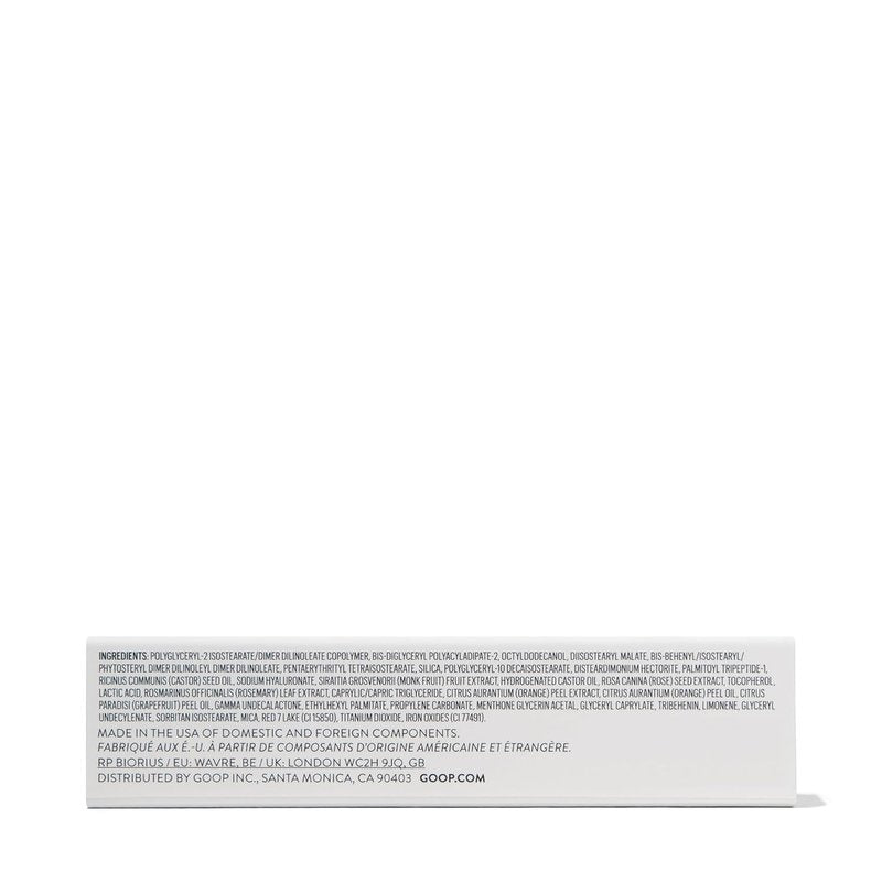 Goop Beauty Hydra-Barrier Gel Gloss - Hydrating Lip Gloss with Hyaluronic Acid & Vitamin E | Palest Clear Pink - 0.13 oz