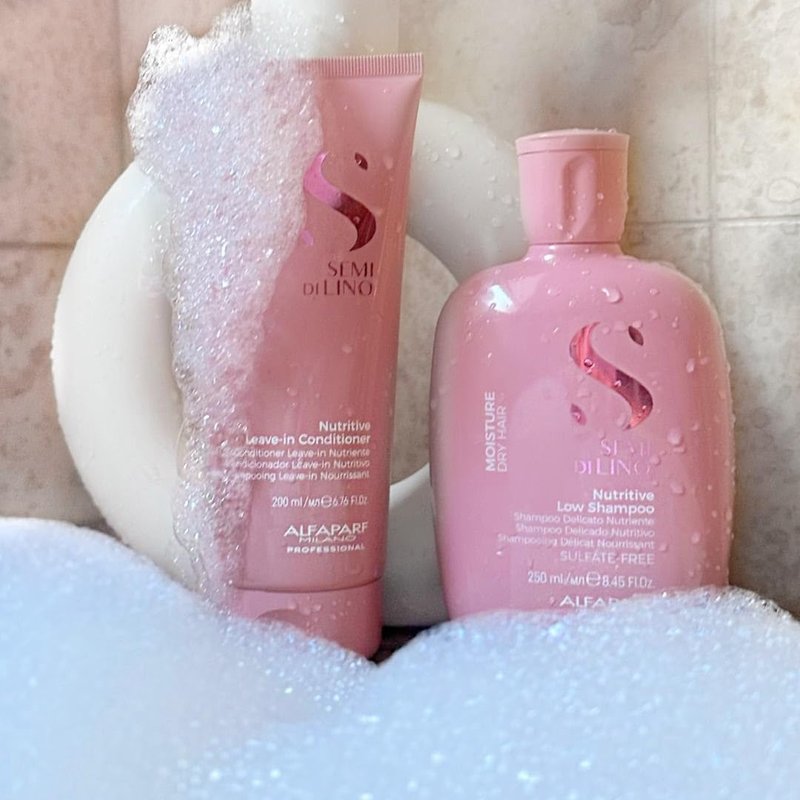 Alfaparf Milano Moisture Nutritive Shampoo - Sulfate & Paraben Free | Professional Care for Dry, Color-Treated Hair