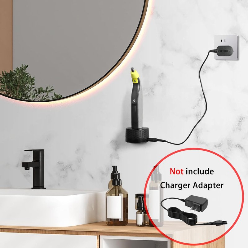 KIONCARE Razor Stand Charging Charger Base Holder for Philips Norelco OneBlade 2520/2530/2620/2630