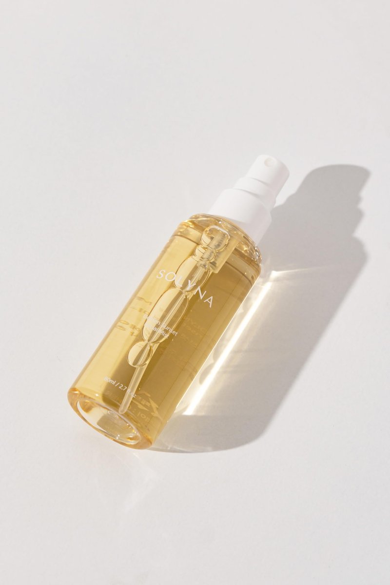 SOLYNA Golden Sunset Facial Spray 80ml Korean After-Sun Hydrating Facial Mist with Aloe Vera, Centella Asiatica (Cica) and Chamomile | Soothes & Calms Sunlit Skin