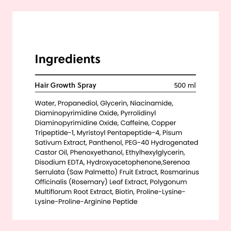 Hair Growth Serum for Women | Hormone-Free Regrowth Treatment for Thinning Hair - Fast Absorbing 50ml