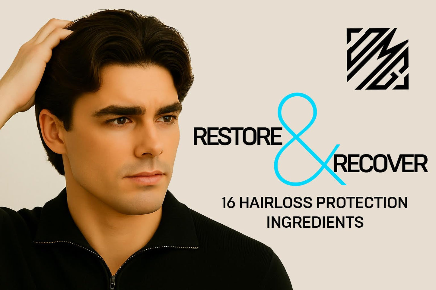 DHT Blocker Shampoo & Conditioner Set – Anti-Hair Loss with Biotin, Saw Palmetto, Procapil, Capixyl – Dual Clay Formula – Sulfate-Free, Vegan, Hydrating Hair Care for Men & Women – 12oz x 2