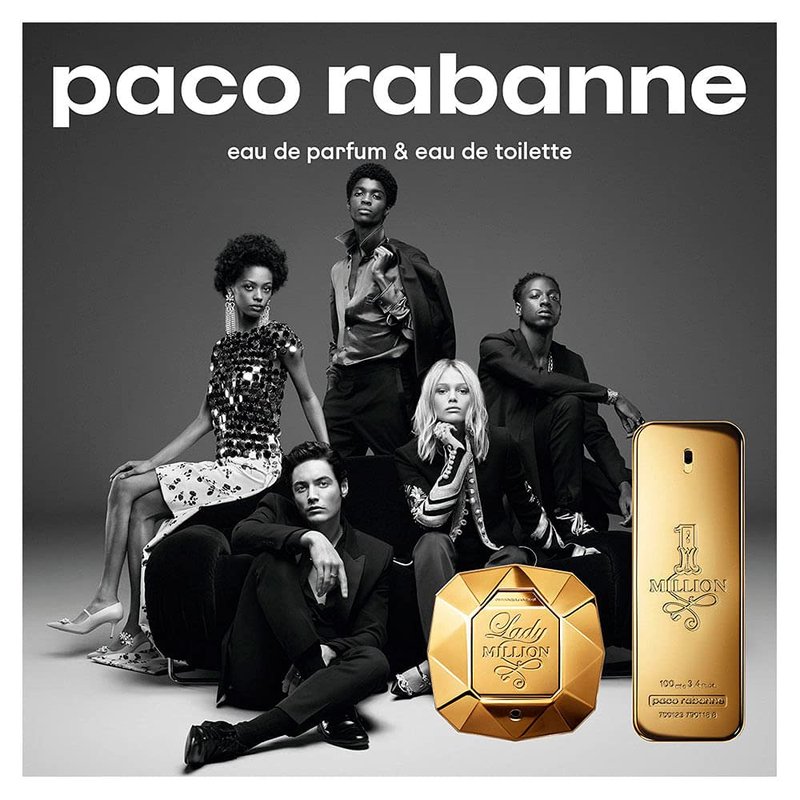 Lady Million Eau de Parfum Spray - 2.7 oz | Luxurious Floral Fragrance for Women