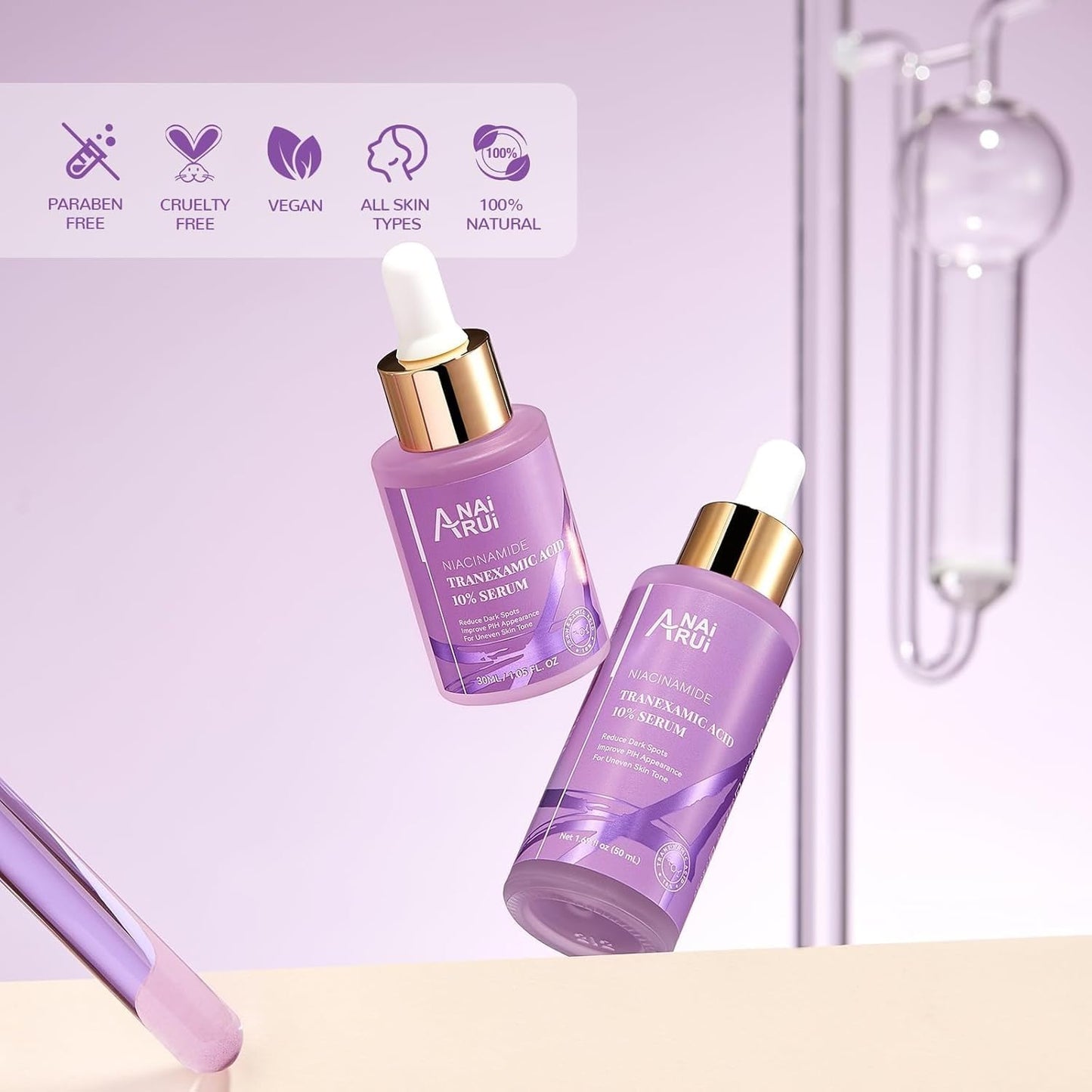 ANAI RUI Advanced 10% Tranexamic Acid Serum 1.69 FL.Oz/50 ML