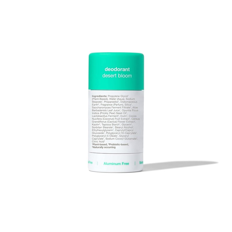 Hume Aluminum-Free Deodorant for Women & Men | Probiotic, Plant-Based, Long-Lasting Moisture Absorber - Desert Bloom, Amber Woods, After Rain