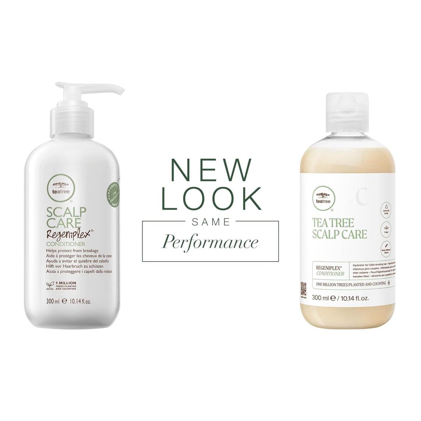 Tea Tree Scalp Care Set - Shampoo & Conditioner for Fine, Thinning Hair | Holiday Gift Idea
