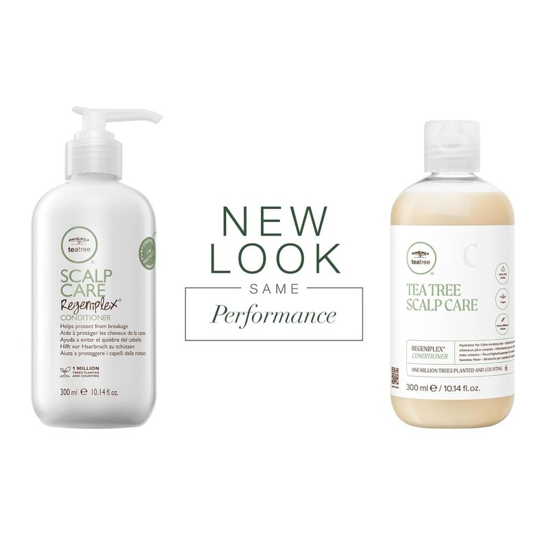 Tea Tree Scalp Care Set - Shampoo & Conditioner for Fine, Thinning Hair | Holiday Gift Idea