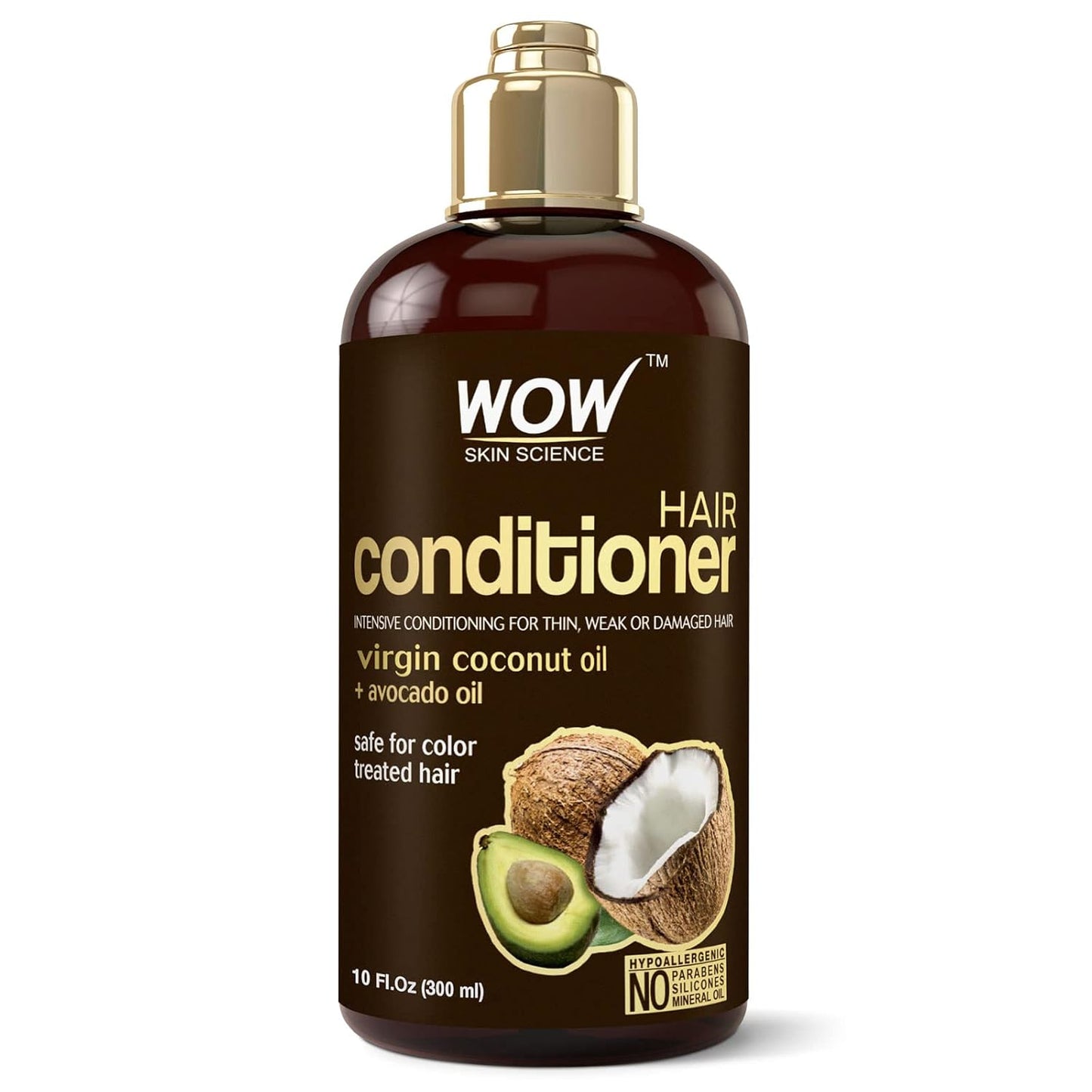 Coconut & Avocado Oil Hair Conditioner - Restore Dry, Damaged Hair | Sulfate & Paraben Free - 300 ml