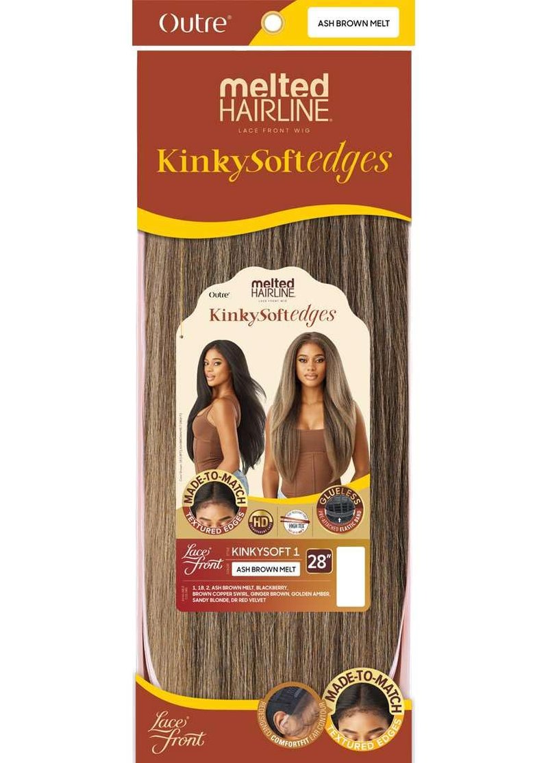 Outre Melted Hairline - Kinky Soft Edges - Kinky Soft 1 (GOLDEN AMBER)