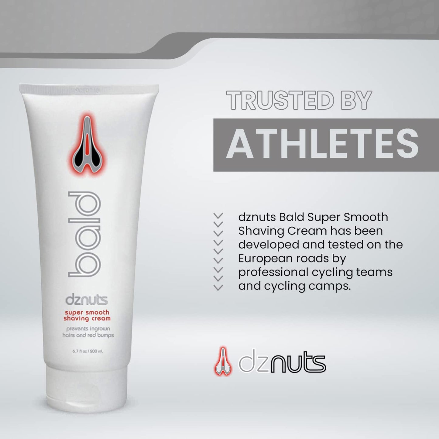 Bald Super Smooth Shaving Cream - Prevent Razor Burns & Ingrown Hairs | 6.7 fl. oz, 2 Pack