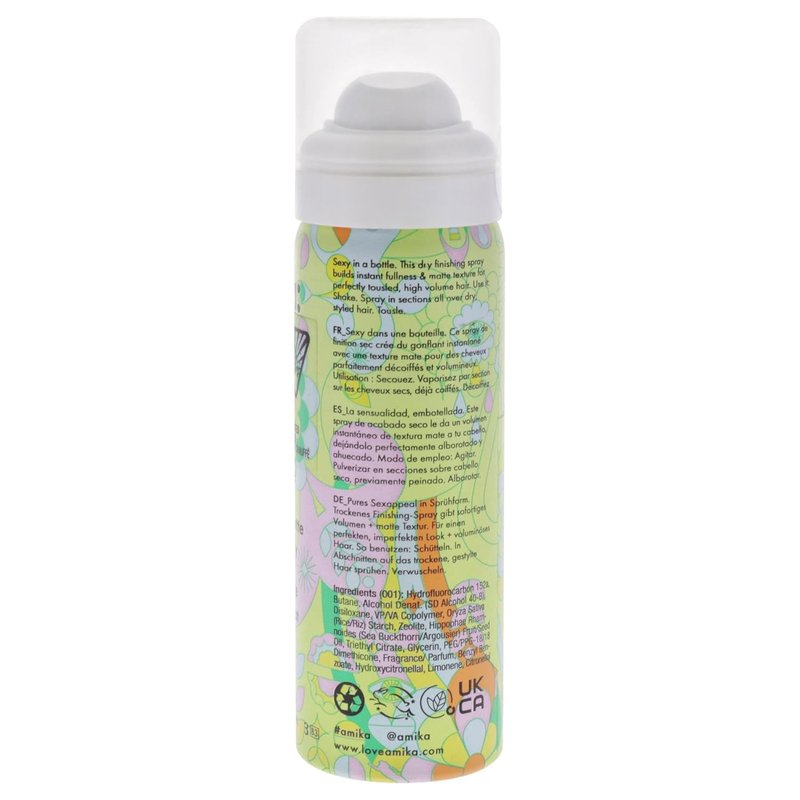 Amika Un.Done Volume & Matte Texture Spray - Lightweight Hair Styling Spray for Effortless Texture