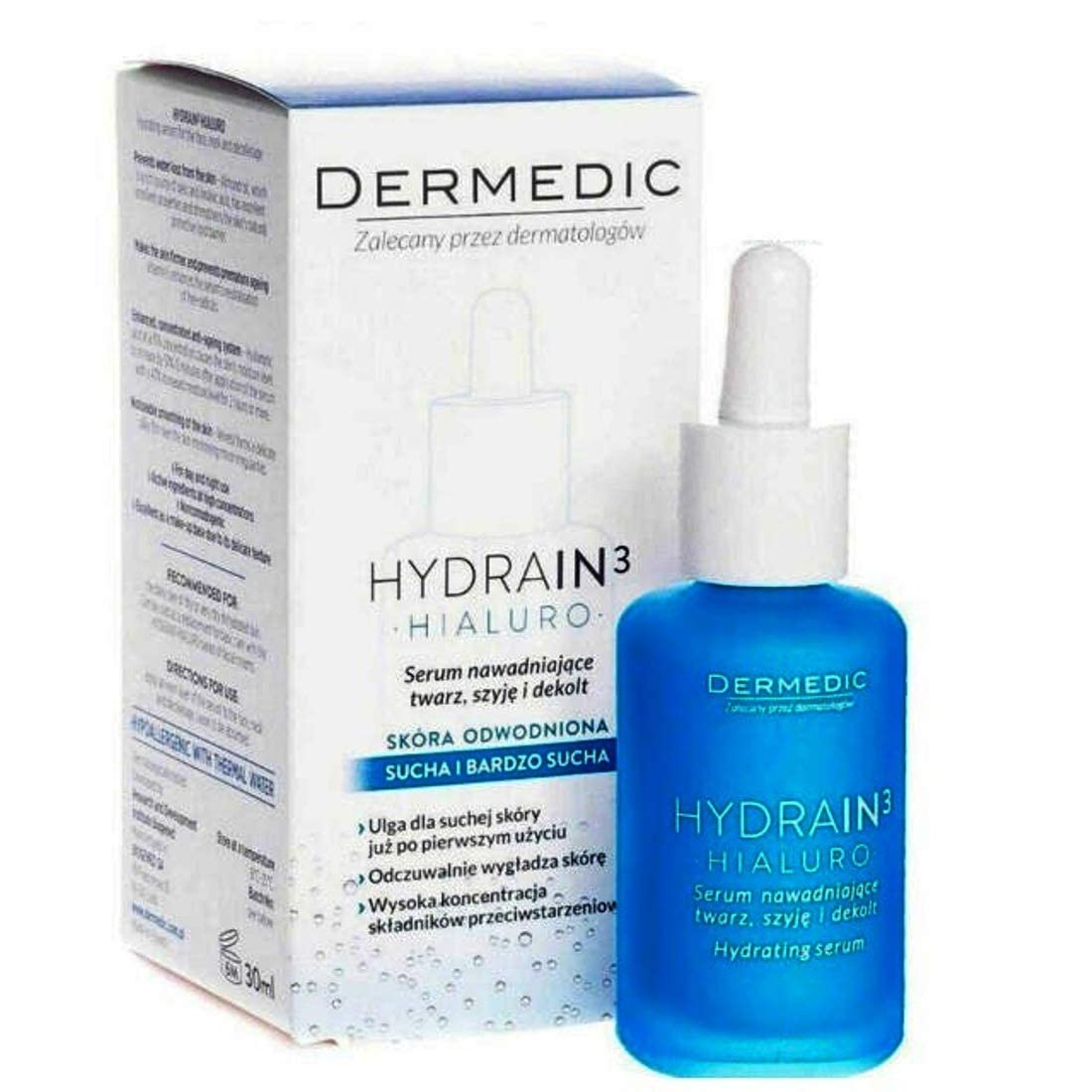 HYDRAIN3 HIALURO hydrating serum for face, neck and decolltage