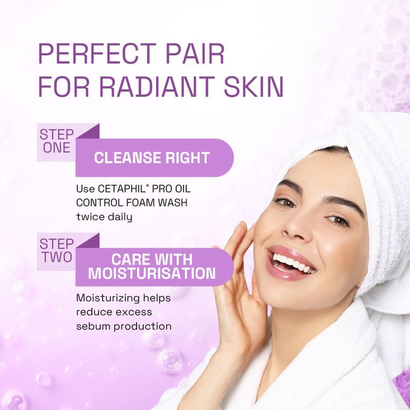 Cetaphil PRO Oil Control Foam Face Wash for Acne & Oily Prone Skin