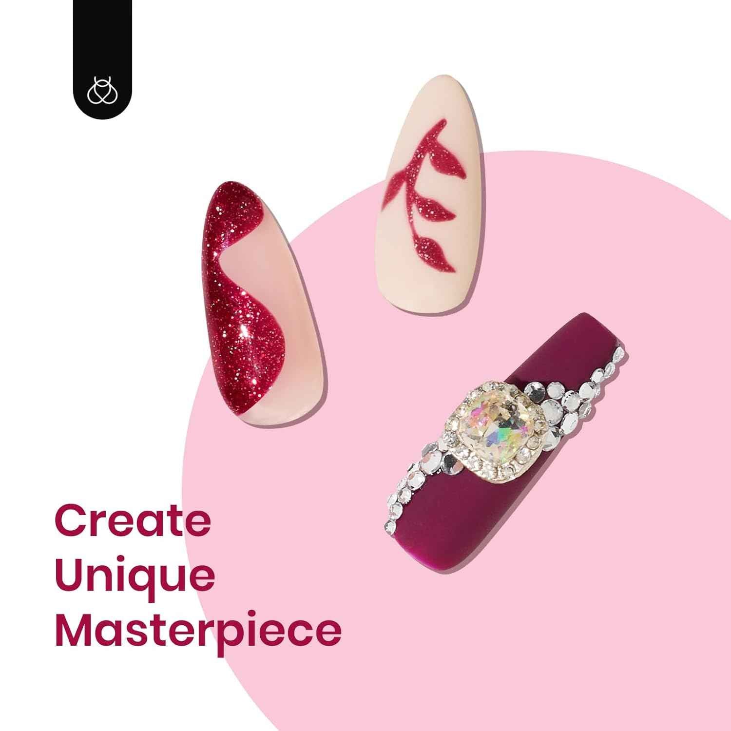 Beetles Gel Nail Polish & Solid Builder Gel Set - Long-Lasting Nail Art
