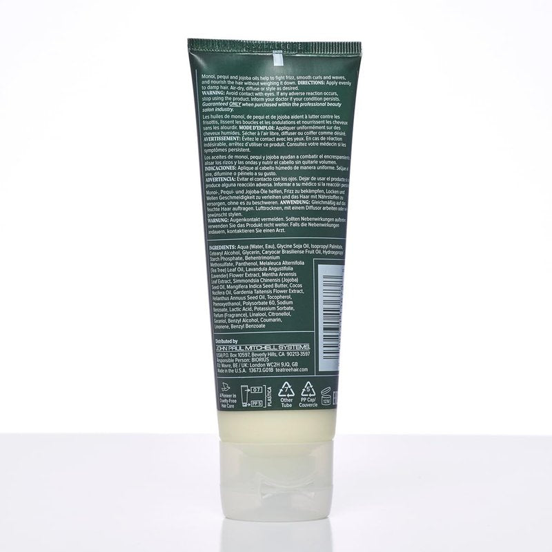 Tea Tree Lavender Mint Taming Cream - Rich Hair Styling Cream for Coarse, Curly & Dry Hair | 3.4 fl. oz.