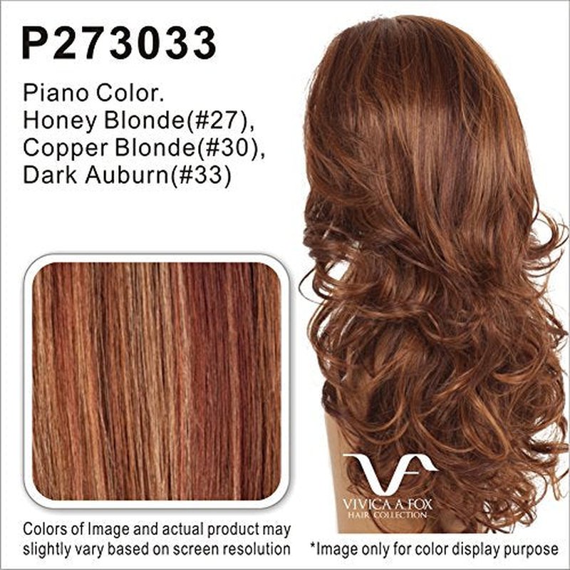 Vivica A. Fox GOLDIE-V New Futura Fiber, Deep Swiss Lace Front Wig in Color P273033