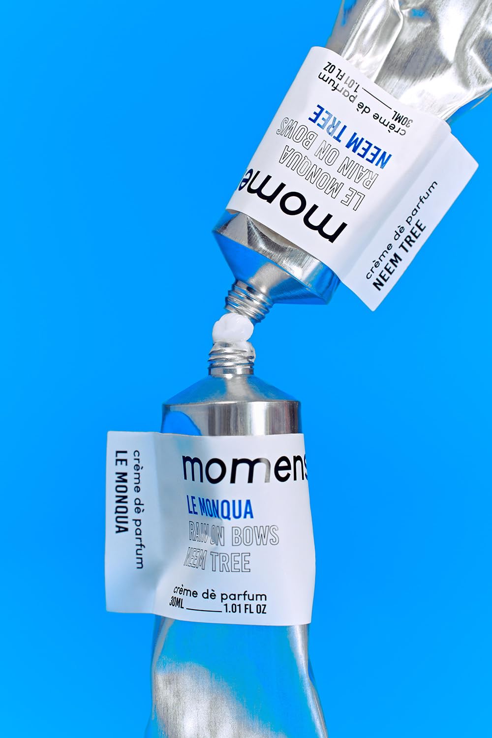 LE MONQUA Moisturizing Cream Perfume 1.01 fl oz - Hydrating Hand Treatment with Hyaluronic Acid & Vitamin B5, Citrus & Sandalwood Scent