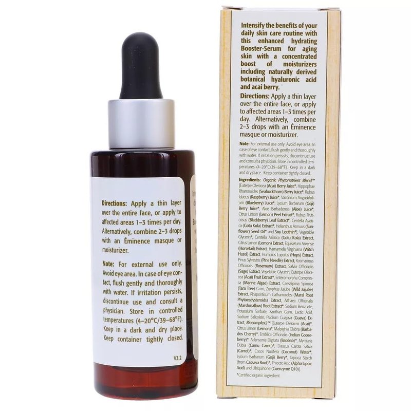 Firm Skin Acai Booster Serum by Eminence for Unisex - 1 oz Serum