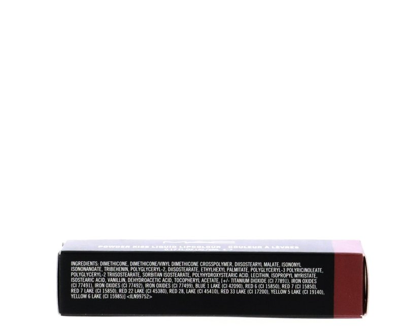 MAC Powder Kiss Liquid Lipcolour Over The Taupe