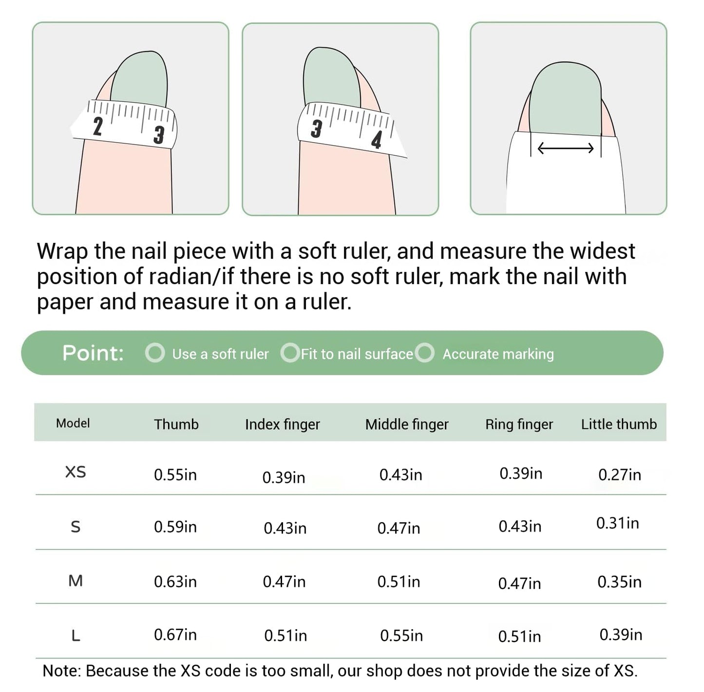 Luxury Handmade Almond Press-On Nails - Reusable Halloween Goth Style, 11pcs Blue Butterfly