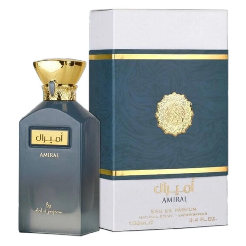 Ard Al Zaafaran Amiral Eau De Parfum Spray, 3.4 Ounce (Unisex)