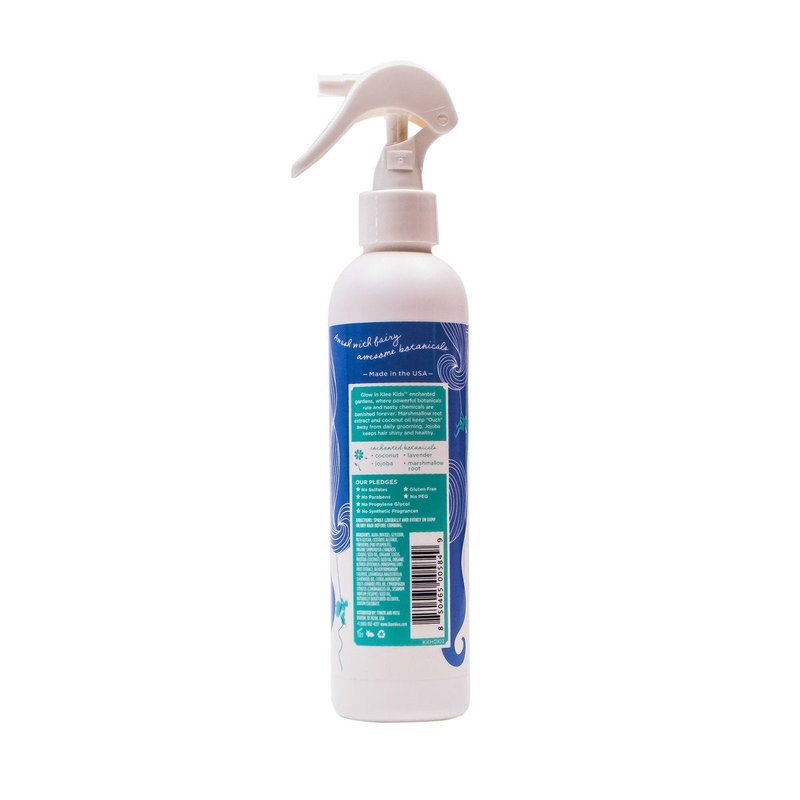 Klee Kids Natural Magical Detangler with Coconut Oil, Marshmallow Extract and Other Organic and Natural Botanicals. 8 oz. Toxin Free. NO Sulfate, NO Parabens, NO Artificial Fragrances