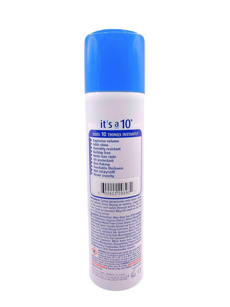 It's A 10 Miracle Blowdry Volumizer - Lightweight Hair Styling Cream, 6 Oz