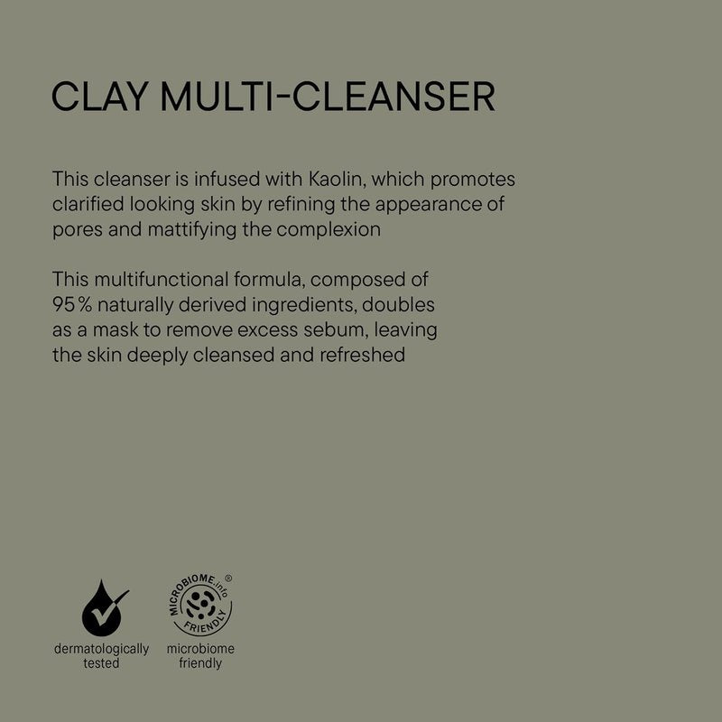 Babor Doctor Microbiomic Clay Multi Cleanser | Vegan Facial Cleanser for Balanced, Radiant Skin - 70 ml