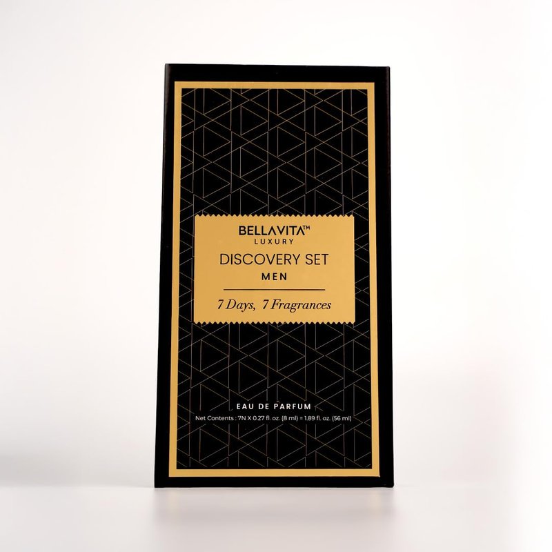 Luxury Men's Perfume Discovery Gift Set - CEO Man, G.O.A.T., OCEAN & More | 56ml | Woody, Citrus, Fresh Scents