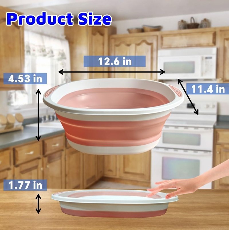 Face Bowl for Ice Bath, Cold Face Plunge Bowl Kit, Foldable Bowl for Face Ice Bath with Reusable Cubes, Portable Cold Plunge Face Bowl, Ice Bowl for Face Cold Plunge Chiller (Blue)