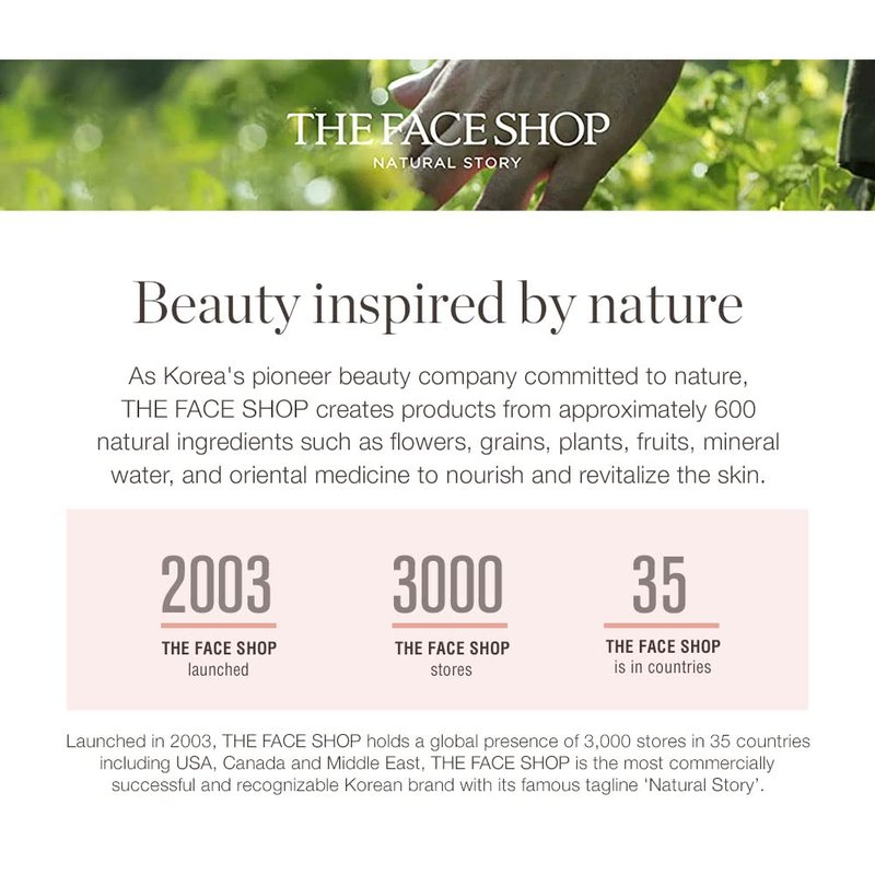 The Face Shop Oil-Free Liquid Eye Makeup Remover, Natural Rice Water Lipstick, Waterproof Mascara & Eyeliner Removal - 120 mL / 4 Oz, K-Beauty
