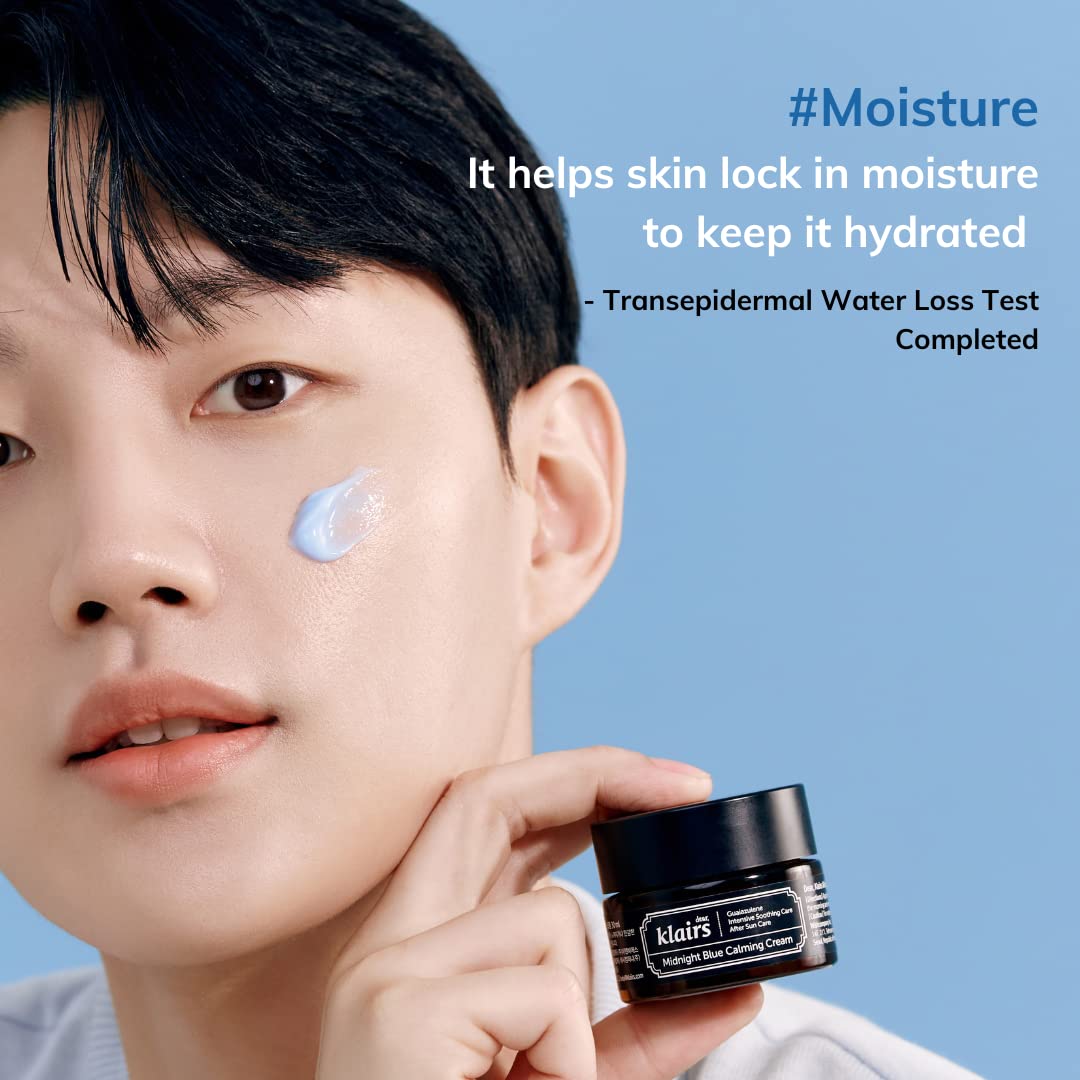 DearKlairs Skin Trouble Mark Care Duo Set, Midnight Calming Blue Cream + Freshly Juiced Vitamin Drop, facial cream, vitamin c serum