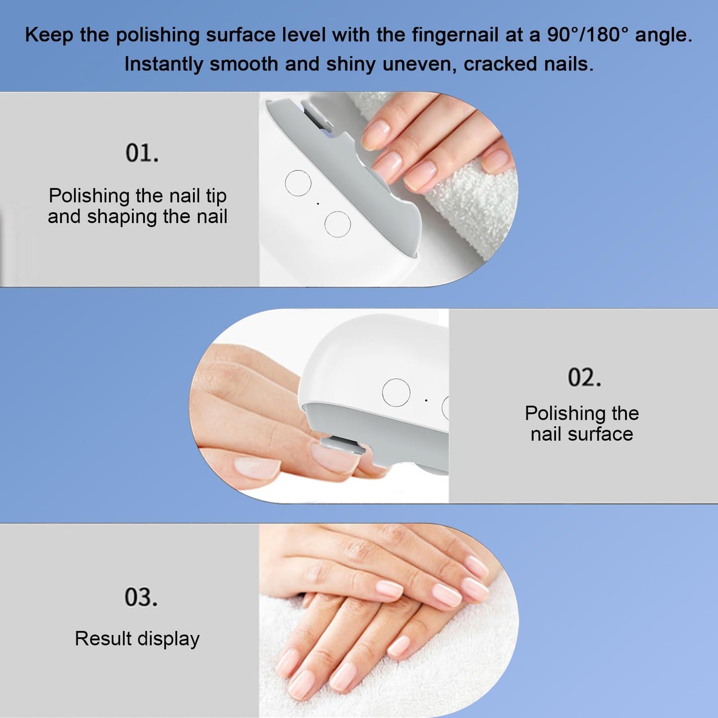 Easy Clip Smart Nail Clipper, Easyclip, 2025 Upgraded 3-in-1 Automatic Nail Trimmer with LED Light and Clip Storage, Safer for Infants, The Elderly, and Adults