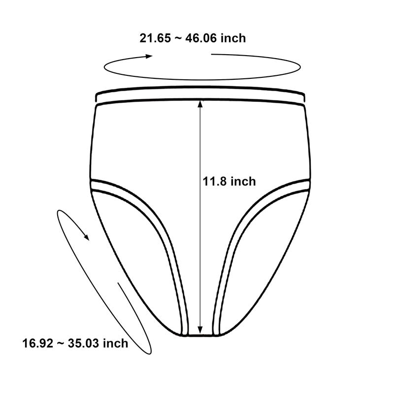 Elitzia Disposable Underwear Underpants One Time Use Beauty Salon SPA Hotel Travel Convenient 50 Pcs Per Set ET004 (Brown XL)