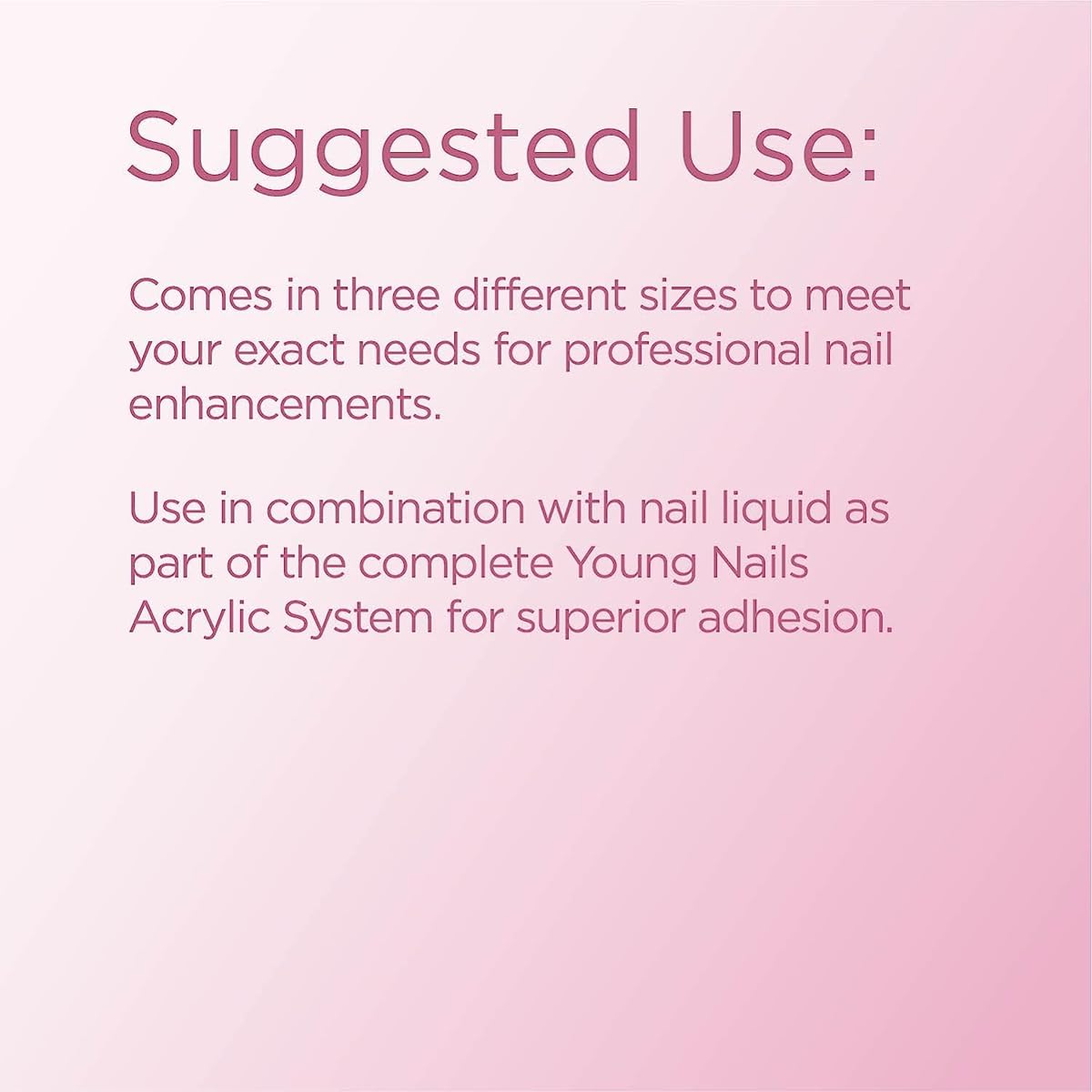 Young Nails Acrylic Cover Powder, Rosebud, 45 Gram (Pack of 2)