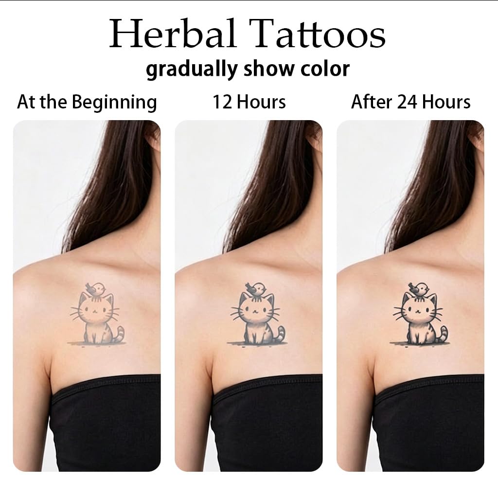 Boldink Temporary Tattoos, semi permanent tattoos, 15-day long lasting tattoo sticker, waterproof and anti-reflective, unique design(flame)