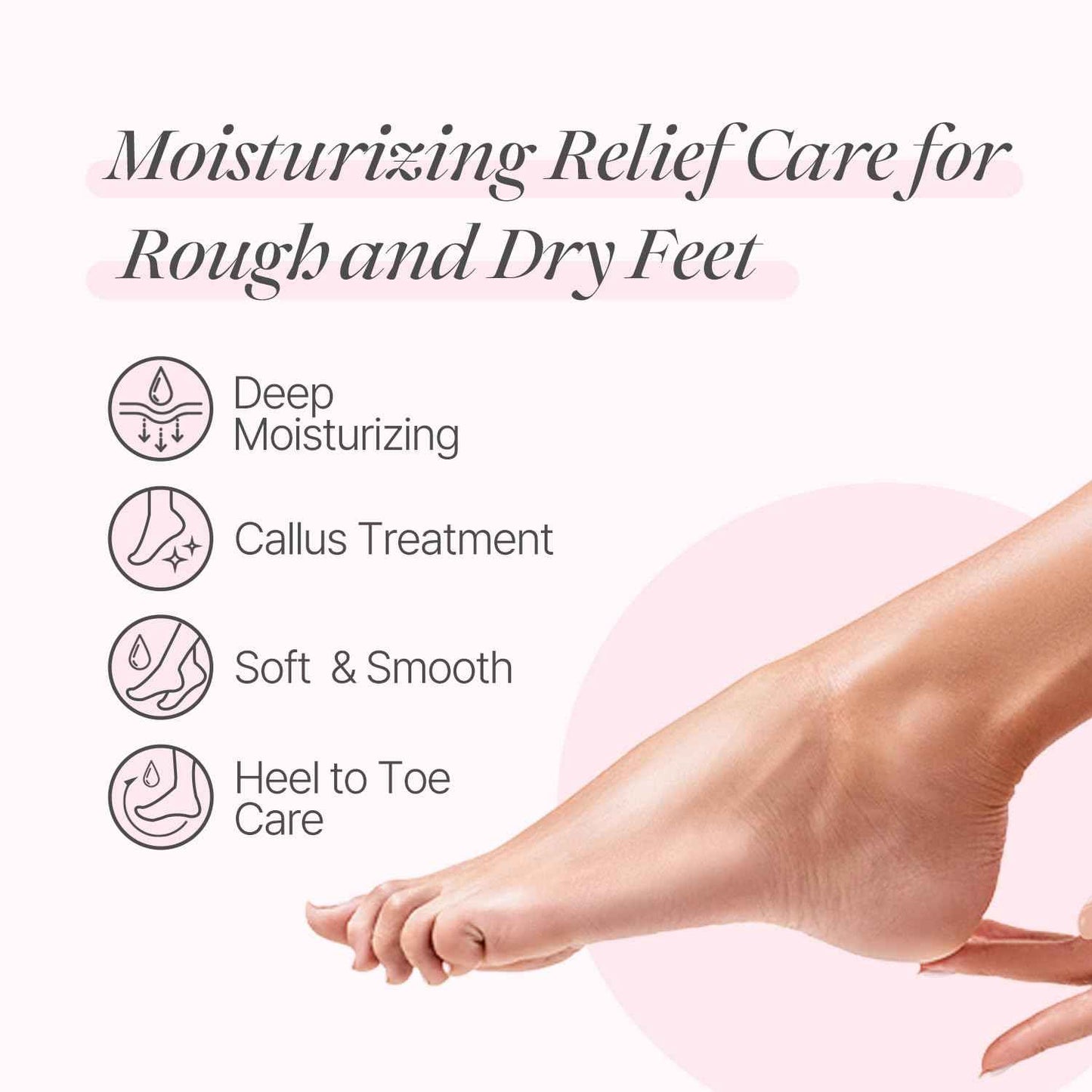 Koelf PETITFEE Rose Petal Foot & Hand Mask - 10 Pairs Intensive Nourishing Socks & Gloves