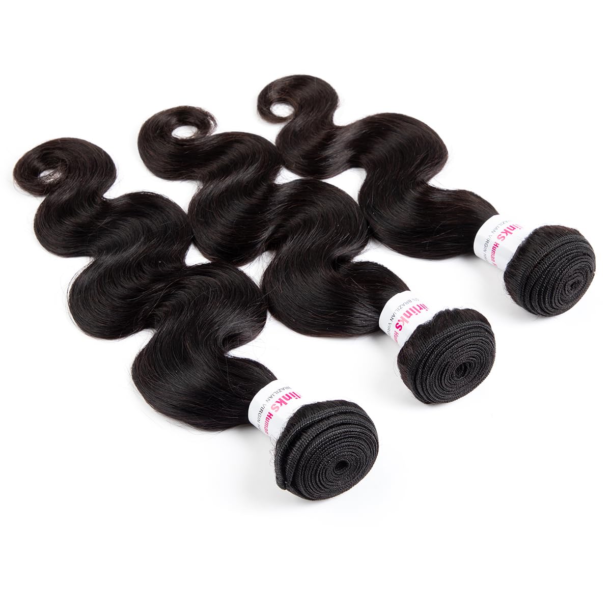 XEILOHO 12A Body Wave Human Hair Bundles 28 inch Brazilian Virgin Human Hair Bundles 100% Unprocessed Body Wave Weft Extensions Quick Weave Natural Black (28 inch 100g)