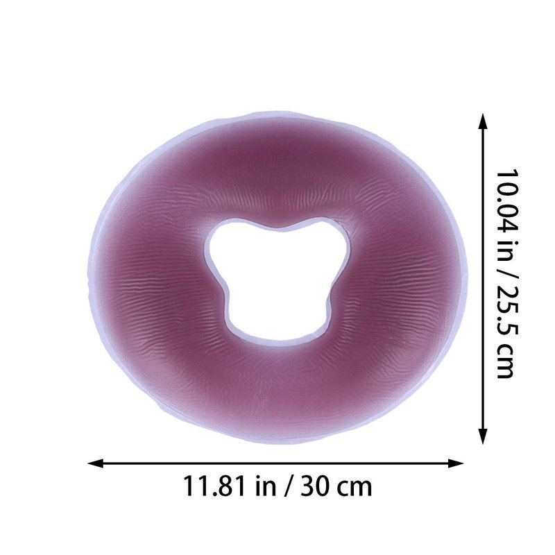 Lurrose Silicone Face Massage Pillow Face Spa Pillow Pad Body Relax Salon Cushion…