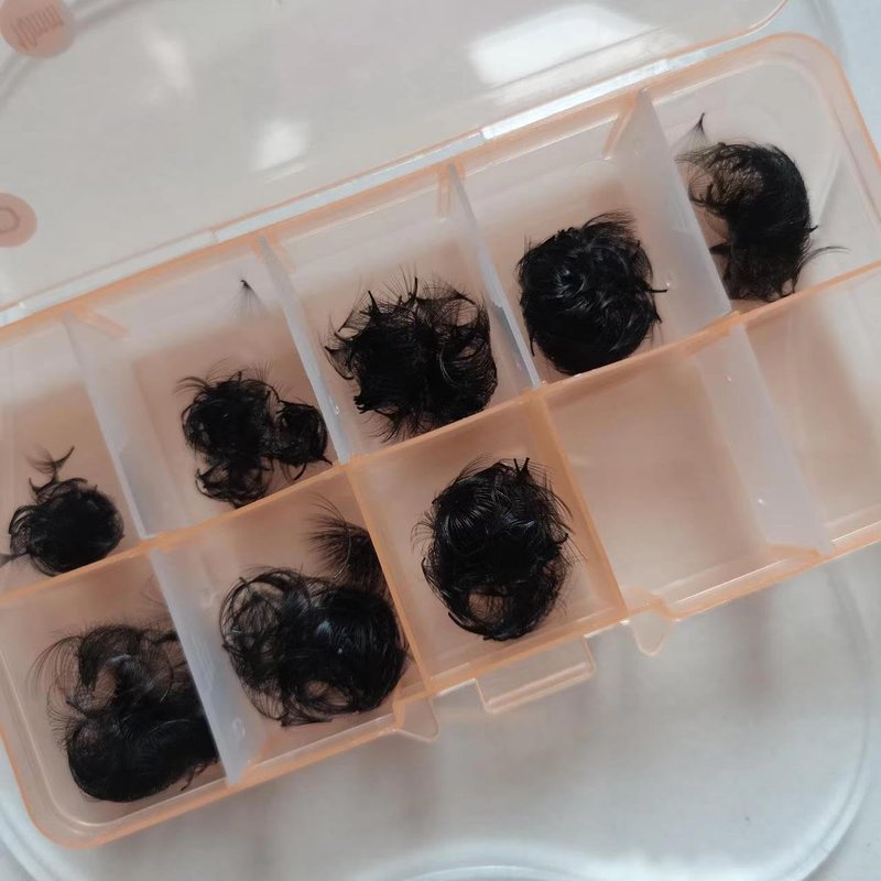 25D D Curl Mix Eyelash Extensions - 1000pcs Handmade Pinching Premade Lash Fans | Mega Volume
