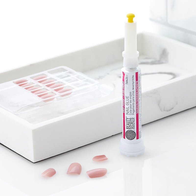 Beauty Secrets Nail Glue, Drip & Clog Proof, 6 Pack